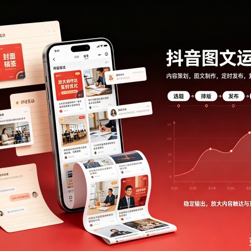 点军抖音图文代运营服务